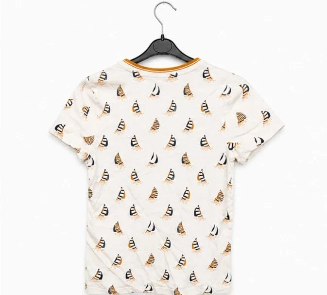 T-shirt Orchestra infantil estampado com barcos - Branco - 10 anos – photo 3